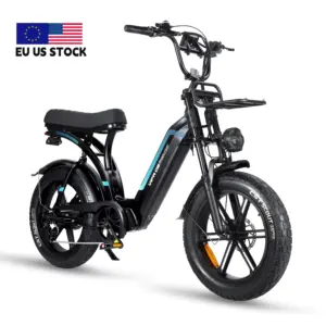new OUXI Q8 Hot Selling 500w 48v Bicycle Electric Mountain City Bike with fat tire Electric Snow Bike