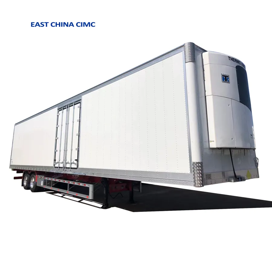 Kühl container Anhänger Transport Frozen Bulk Cargo