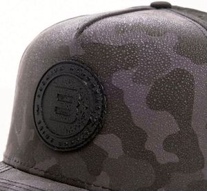 Custom 5 Panel Rubber Pvc Logo <b>Waterproof</b> Baseball Cap Laser Cut Hole Perforated Caps Performance Sports Golf <b>Hats</b> - Product Image 5