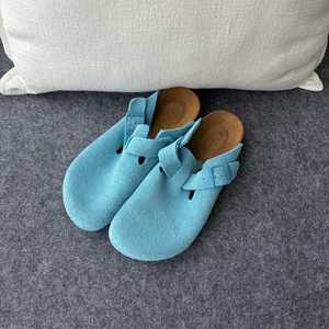 Zuecos de Diseño con Caja, Sandalias Planas de Corcho, Moda de Verano, Cuero Genuino, Sandalias Favoritas para Mujer y Hombre, Zapatos de Playa de Alta Calidad - Product Image 5