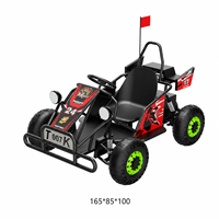 Kart de course tout-terrain haut de gamme avec contrôle de vitesse réglable, châssis robuste et pneus tout-terrain pour l'aventure