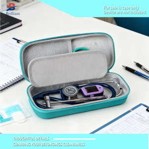 Tuyệt vời tùy chỉnh du lịch không thấm nước bảo vệ y tế hộp dây kéo cứng <span class=keywords><strong>EVA</strong></span> ống nghe Mang trường hợp cho 3m Littmann - Product Image 5