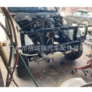 Water tank frame FJ79LC75 76 78 79 pickup truck front upgrade must be done with roll bar <b>radiator</b> bracket - Product Image 4