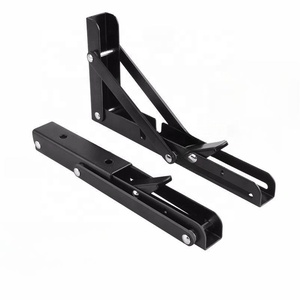 Supports muraux pliables en acier inoxydable, procédé d'estampage, quincaillerie décorative pour meubles - Product Image 6