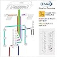 Système de douche chromé de luxe avec pommeau carré de 20 pouces, 2 fonctions LED pluie/défilement d'eau, double douchette thermostatique de 6 pouces