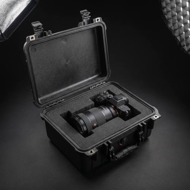 Plastic Waterproof Protective case Hard case Tool Boxes Equipment Camera Tool Cases for Tool Storage Lens
