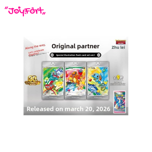 Set de Cartas Coleccionables del 30 Aniversario de TCG con Diseño de los Primeros Socios | |   Tarjeta Coleccionable de <span class=keywords><strong>Anime</strong></span> Japonés, Papel Artístico de Cuero Genuino, Colección Moderna - Product Image 2