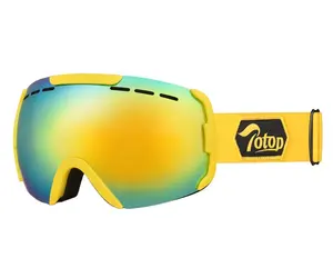 防雾定制滑雪眼镜半框滑雪镜紫外线镜片通风滑雪板护目镜适合男士