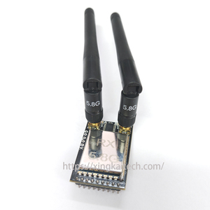 Video Receiver FPV <span class=keywords><strong>5.8G</strong></span> 40ch kim loại Analog tín hiệu không dây <span class=keywords><strong>AV</strong></span> Receiver cho RC FPV bay không người lái Quadcopter VTX Video <span class=keywords><strong>Transmitter</strong></span> - Product Image 3