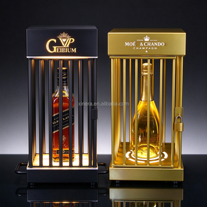 Exhibidor de Botellas de Champán con Logotipo Personalizado OEM, Glorificador de Botellas VIP con LED y Cerradura para Club Nocturno, Lounge, Bar, Fiesta - Product Image 5