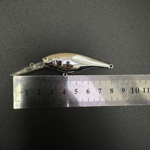 Scintillement Shad Hardbait 5cm 5g Flicker <span class=keywords><strong>Action</strong></span> Lent Flottant Senuelos De Pesca Leurres De Pêche D'eau Salée Minnow Appâts De Poisson Non Peints - Product Image 6