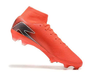 Bottes de football confortables montantes chaussures de sport antidérapantes ongles longs pour le football pour les champs d'herbe d'été disponibles grandes tailles - Product Image 6