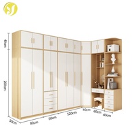 Meubles de chambre modernes sur mesure : Dressing, armoire, organisateur de vêtements, coiffeuse, bibliothèque d'angle
