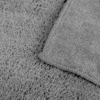 Existant 50*70cm 1000gsm microfibre boucle torsadée chiffon de nettoyage chiffons Polyester serviette pour lavage de voiture nettoyage de vitres