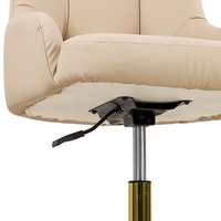 Tabouret de coiffeur réglable pivotant sur roulettes, chaise de salon de beauté