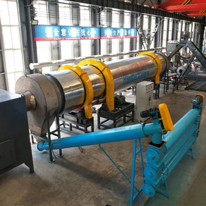 Machine <span class=keywords><strong>de</strong></span> pyrolyse <span class=keywords><strong>de</strong></span> coques <span class=keywords><strong>de</strong></span> noix <span class=keywords><strong>de</strong></span> coco sans fumée pour la production continue <span class=keywords><strong>de</strong></span> <span class=keywords><strong>charbon</strong></span> <span class=keywords><strong>de</strong></span> biomasse et <span class=keywords><strong>de</strong></span> biochar, avec moteur et roulement, capacité <span class=keywords><strong>de</strong></span> 500-900 kg - Product Image 1