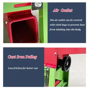 Multi Functional Agricultural Corn Thresher Fully Automatic Corn Peeling Machine