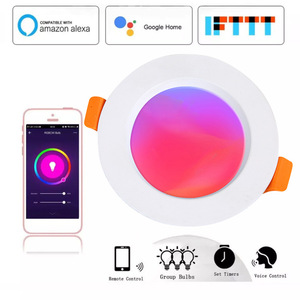 Tuya WLAN Smart Kabellose Dimmbare RGB RGBW RGBCW 2,5" 3" <span class=keywords><strong>4</strong></span>" LED-Einbauleuchte Ohne Hub Kompatibel mit <span class=keywords><strong>Echo</strong></span> <span class=keywords><strong>Dot</strong></span> - Product Image 3