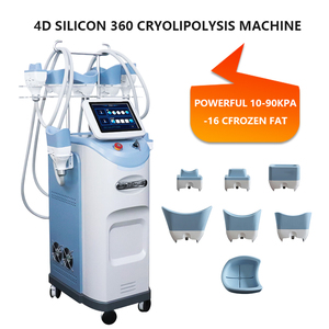 Máquina Profesional de Criolipólisis con 4 Manijas de Silicona para Esculpir el Cuerpo, Congelación de Grasa y Reafirmación de la Piel - Product Image 4