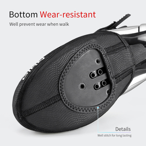 Giyo <span class=keywords><strong>Couvre</strong></span>-chaussures de cyclisme et de course imperméables, demi-palmes, pour VTT et vélo de route - Product Image 4