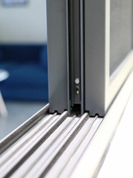 Ventana Corredera de Aluminio con Rotura de Puente Térmico, Eficiente Energéticamente, Insonorizada, Aislamiento Térmico, Resistente al Viento, Tamaño Personalizado, para Dormitorio o Sala de Estar