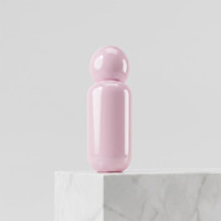 Nouvelle bouteille de crème solaire ronde de 50 ml en forme de boule, tube de crème pour les mains, flacon de crème solaire, flacon de crème CC, flacon de base pour le visage
