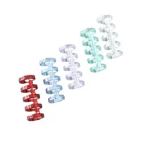 Hot Verkoop Multifunctionele Multicolor Groothandel Plastic 5 Gat Losse Blad Opslag Ring