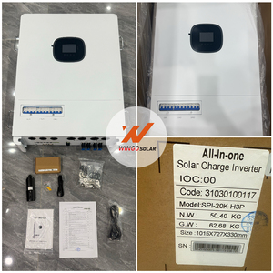 Energía Renovable de Alta Potencia 48VDC 20kW Sistema Híbrido Solar Trifásico de Red con 97.6% de Eficiencia y Larga Vida Útil SRNE - Product Image 4