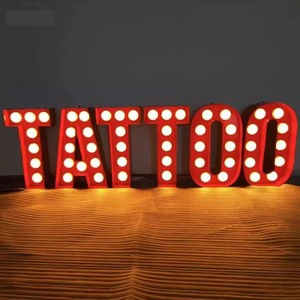 Cho wowork 2025 lớn khổng lồ lớn RGB LED dấu hiệu điện tử 4ft 5ft tổ chức sự kiện đám cưới Nguồn cung cấp marquee thư kỹ thuật số biển hiển thị - Product Image 1