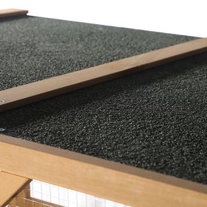 TIANYI ahşap Pet House kediler hayvan ahşap tavşan kafesi rüzgar geçirmez 200 kiloluk karton + köpük levha Catio muhafaza büyük ahşap açık - Product Image 4