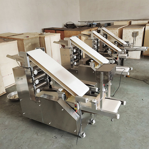 High Quality Motor Tunnel Style Food Grade Stainless Steel Pancake <b>Maker</b> Tortilla <b>Bread</b> Pizza Crust <b>Maker</b> Pita <b>Bread</b> Production - Product Image 4