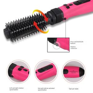 Cepillo Alisador y Moldeador Profesional <span class=keywords><strong>5</strong></span> <span class=keywords><strong>en</strong></span> <span class=keywords><strong>1</strong></span>, Peine de Aire Caliente, Rizador Automático, Secador Eléctrico - Product Image 2