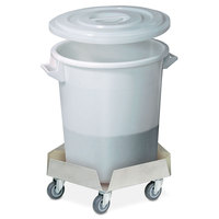 Rodillo de Acero Inoxidable de 75 mm de Diámetro con 5 Ruedas Giratorias para Carretilla, Fabricado en Alemania, OEM/ODM Personalizable