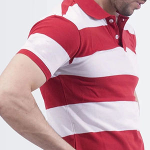 Camiseta Polo para Hombre, 100% Algodón Piqué, Manga Corta, Corte Ajustado, Ropa Casual, Logotipo Personalizado Bordado, Proveedor Mayorista - Product Image 4