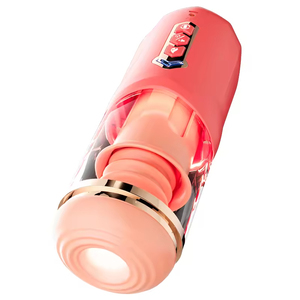 Dispositivo de Masturbación Masculino Eléctrico Retráctil Automático, Tipo Copa, a Prueba de Agua, con Textura Realista - Product Image 3