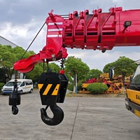 Grue mobile d'occasion SANY QY50C 50 tonnes 4 essieux avec flèche télescopique de 42,5 m, moteur Cummins, pour travaux de levage en construction