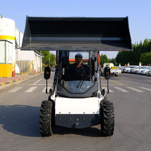 Мини-погрузчик с двигателем, одобренный EPA, мини-погрузчик с бортовым поворотом, 0,6 тонны, полный привод 4x4, бензиновый двигатель, высокая эффективность - Product Image 4