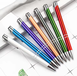 Promotional Metal Custom Print Branded Logo Ballpoint Customized Advertising <b>Gift</b> <b>Pen</b> - Product Image 2