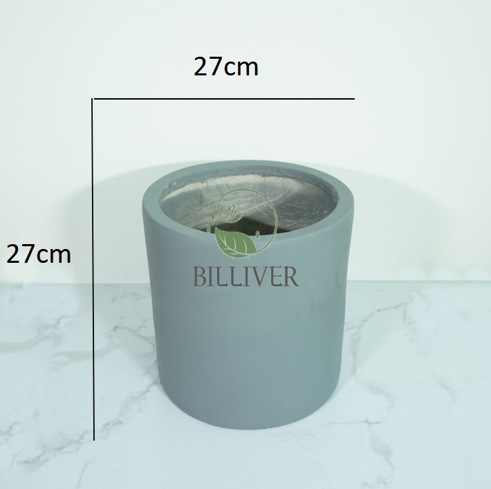 Large round cement basin
