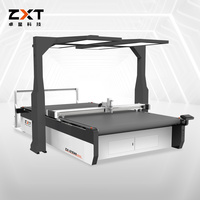 Máquina de Corte Plana Digital Automática CNC ZXT con Bomba y Motor PLC para Láminas de PP/PVC, Vidrio Blando y Plástico