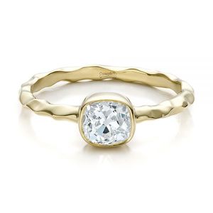 Solid 14k Yellow <strong>Gold</strong> Dainty Jewelry Moissanite <strong>Diamond</strong> 585 <strong>Gold</strong> Tree Bark Ring