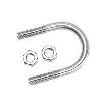 Fujinrui U-Bolt en acier inoxydable 304 zingué M8*60, fixation spéciale ISO pour poignée de couteau, fixation par toggle, pour tuyaux d'eau et voitures