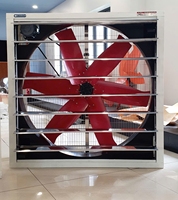 Ultra-Hochleistungs-Industrie-Wandaxialventilator HP1380FSB aus Edelstahl, 58000m³/h, 470 U/min, geräuscharm, Kugellager, für Fabriken