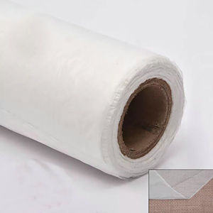 Nhà máy trực tiếp Bán bộ phim nhựa PE thoáng khí Bộ phim nhựa cuộn bao bì màu trắng trong suốt LDPE 10-30mic bộ phim kéo dài - Product Image 3