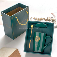 Ensemble de tasses personnalisées de haute qualité, boîte-cadeau tasses à café en céramique
