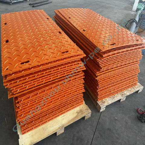 Heavy-Duty Construction Road Track Ground protection 3x8