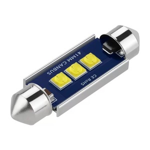 หลอดไฟ LED C5W รุ่นใหม่ 3535 3SMD Festoon ขนาด 31 มม. 36 มม. 39 มม. 41 มม. หลอดไฟ LED C10W สำหรับไฟโดมในรถยนต์ Canbus ไฟอ่านหนังสือภายในรถยนต์ 12-24V - Product Image 4