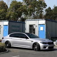 Kit carrosserie pare-chocs avant et arrière de style M5 amélioré pour BMW Série 5 G30 G38 2016 2017 2018 2019 2020
