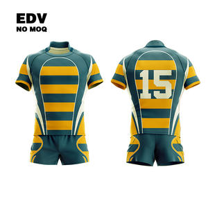 Meilleure vente Ensemble d'uniformes de rugby personnalisés Chemise de rugby respirante Chemise de rugby personnalisée en sublimation - Product Image 4