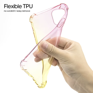 Màu kép trường hợp đối với <span class=keywords><strong>iPhone</strong></span> trường hợp gradient đầy màu sắc dần dần cho <span class=keywords><strong>Iphone</strong></span> 15 Laser Gradient trường hợp bìa cho <span class=keywords><strong>iPhone</strong></span> 16 Pro trong suốt - Product Image 5